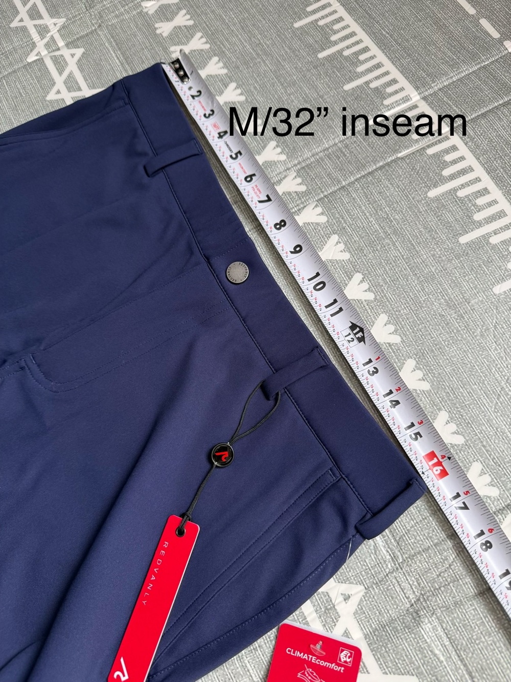 Redvanly Bradley Pull-On Pants in Midnight Navy - Picture 11 of 13